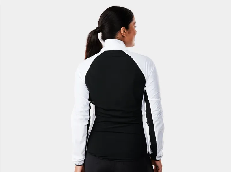 Trek Circuit Women's Windshell Cycling Jacket in White-1